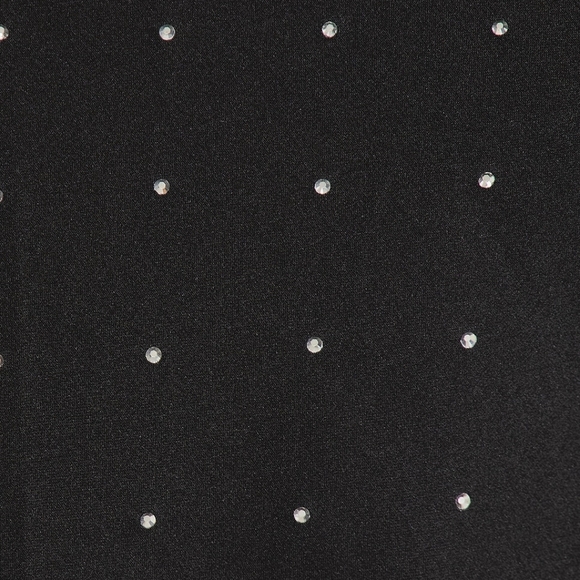 Astr Black Backless Sundress with Spaghetti Strap Rhinestone Cocktail Maxi Dress - Picture 3 of 13